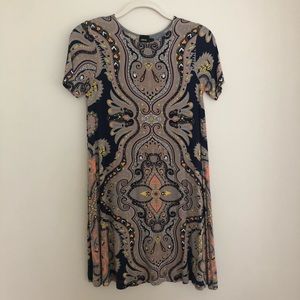 ASOS Bohemian Print Shift Dress